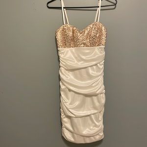 Speckles formal bodycon dress. Medium